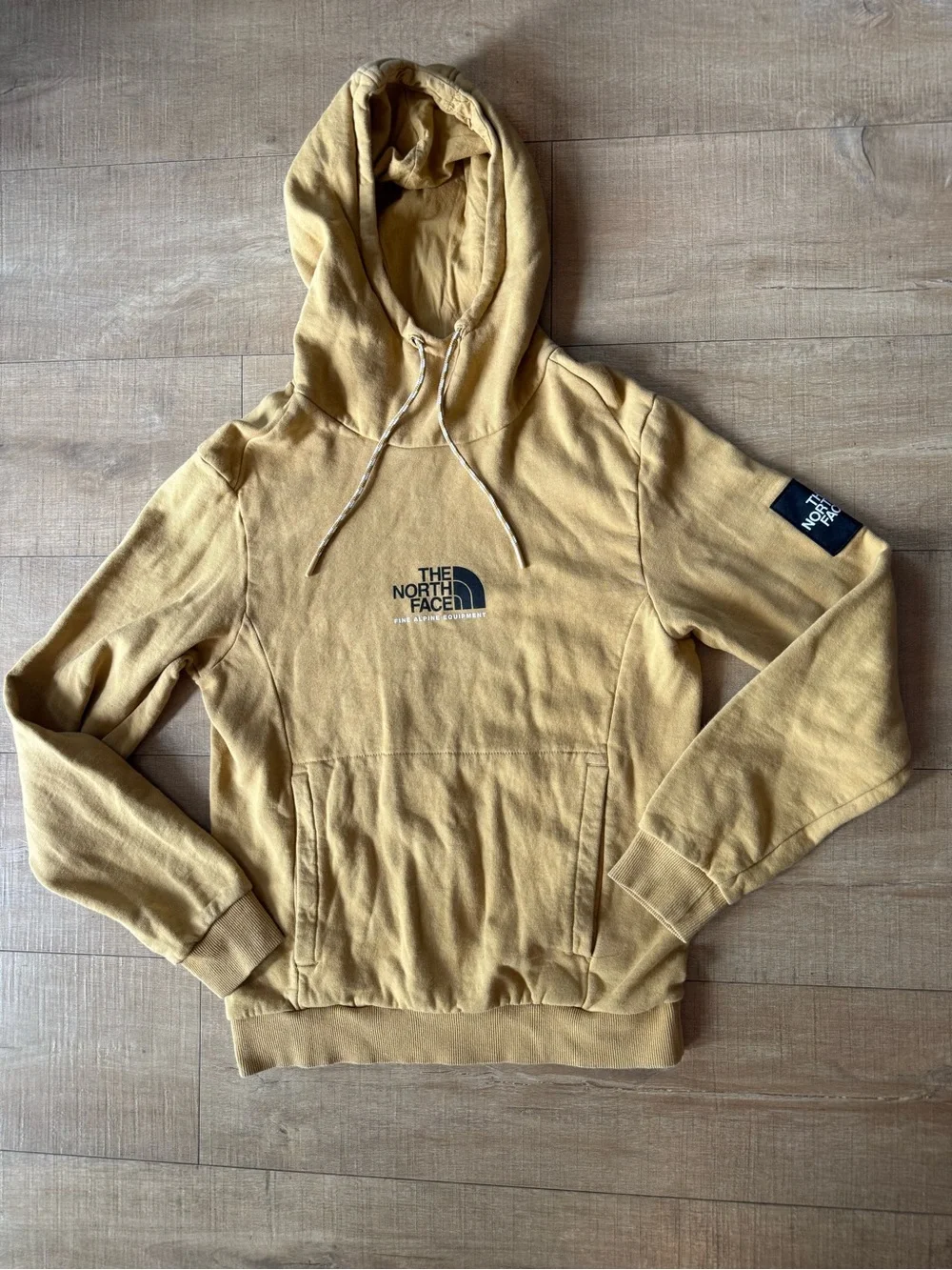 The North Face fine alpine equipment hoodie “Antelope Tan” Yellowish Size Small